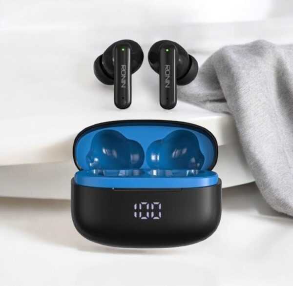 Ronin R-460 Bluetooth Earbuds – Ergonomic Fit, Deep Bass, Long Battery Backup - Image 2