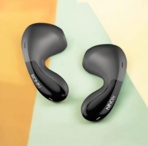 Ronin R-7025 Bluetooth Earbuds – Premium dual-tone finish and 5-hour music playback