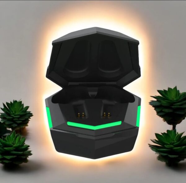 Ronin R-860 Bluetooth Gaming Earbuds with RGB lighting and charging case