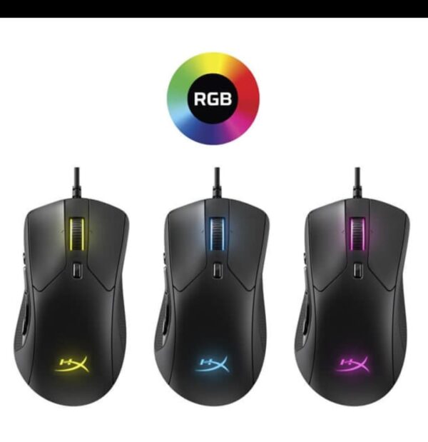 HyperX Pulsefire Raid RGB Gaming Mouse with 11 Programmable Buttons and Pixart 3389 Sensor