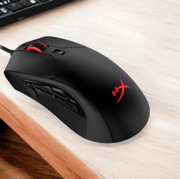 HyperX Pulsefire Raid RGB Gaming Mouse – 11 Programmable Buttons, Pixart 3389 Sensor, Ergonomic Design - Image 4