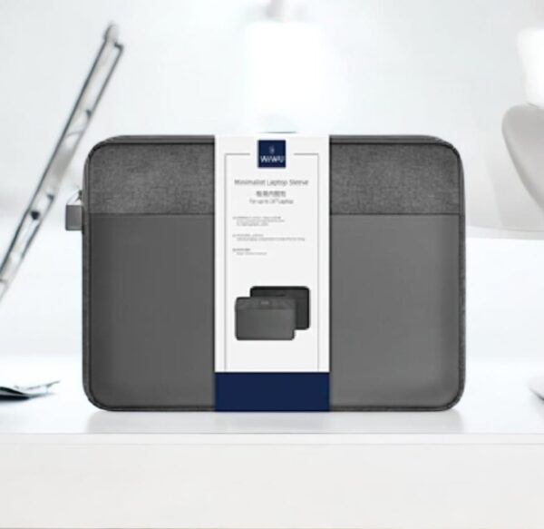 Premium PU Leather Laptop Sleeve Bag – Shockproof, Slim & Stylish - Image 2