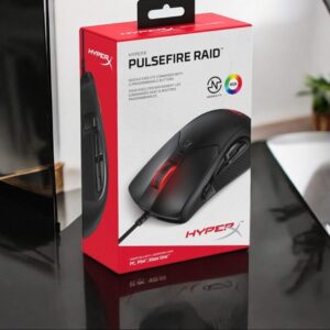HyperX Pulsefire Raid RGB Gaming Mouse with 11 Programmable Buttons and Pixart 3389 Sensor