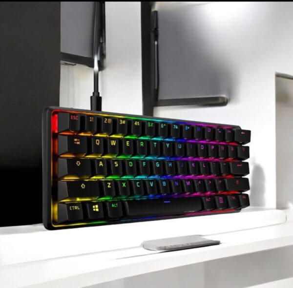 HyperX Alloy Origins 60 RGB Mechanical Gaming Keyboard with Red Switches and 60% Compact Layout