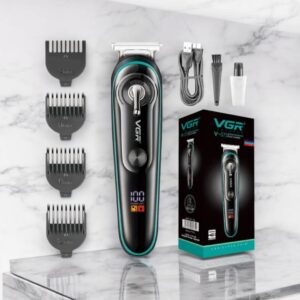 VGR V075 rechargeable hair clipper for men – professional grooming tool