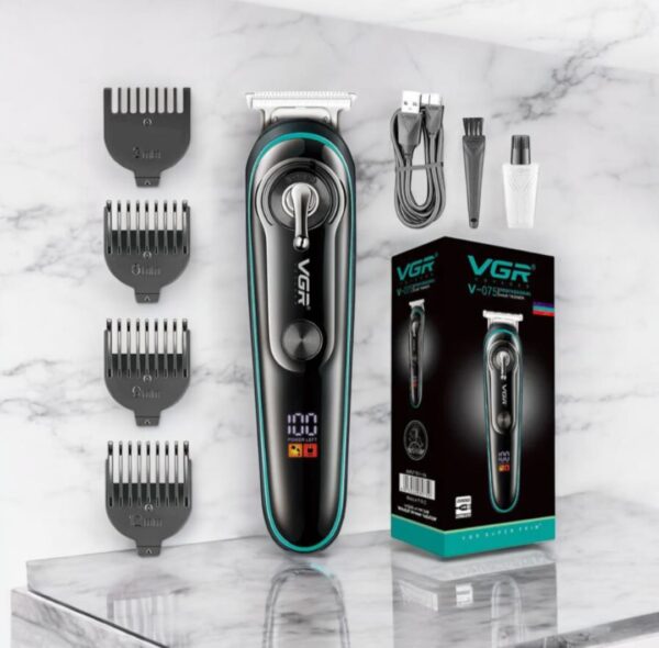 VGR V075 rechargeable hair clipper for men – professional grooming tool