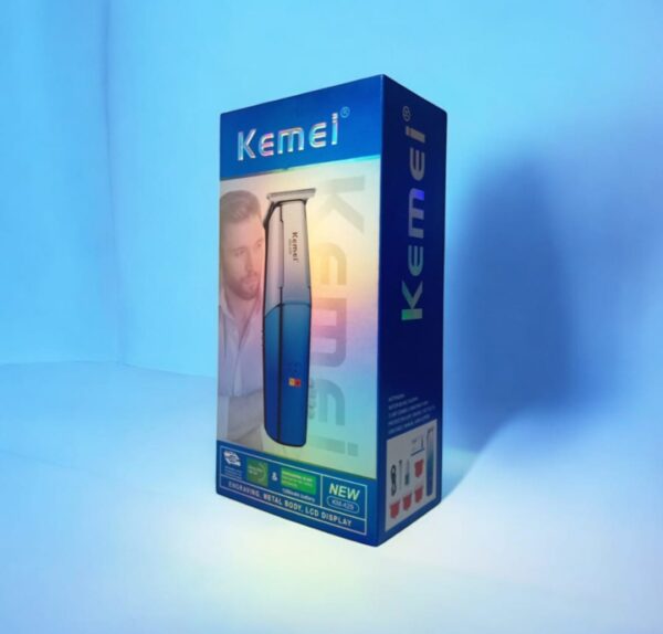 Kemei KM-429 hair clipper with intelligent digital display for home grooming