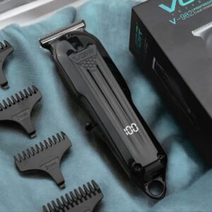 VGR V-982 cordless digital display hair clipper for professional grooming