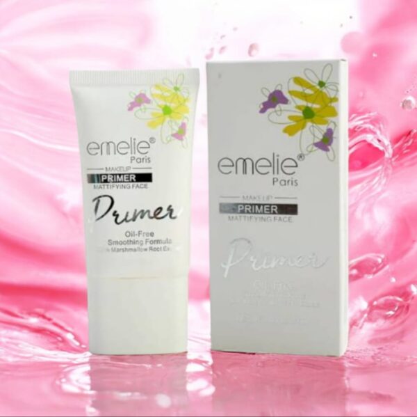Emelie Paris Mattifying Face Primer – Oil-Free Shine Control Makeup Base
