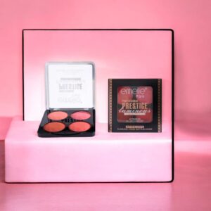 Emelie Professional Prestige Luminous Matte Blusher – 4-Color Blush Palette