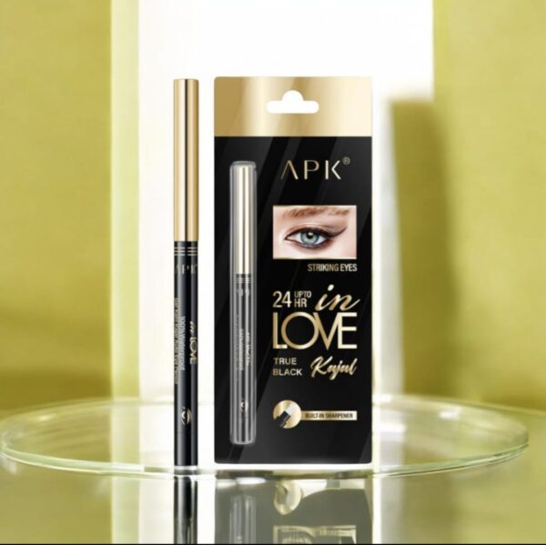APK In Love Kajal waterproof black eyeliner pencil for bold eye makeup