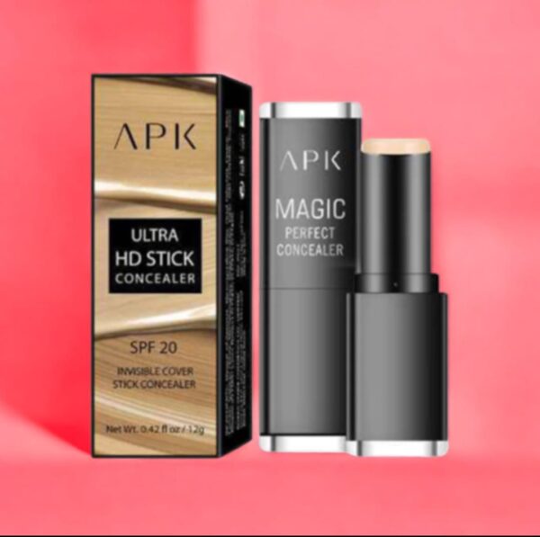 APK Ultra HD Stick Concealer with SPF 20 – Full Coverage & Sun Protection