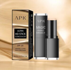 APK Ultra HD Stick Concealer with SPF 20 – Full Coverage & Sun Protection