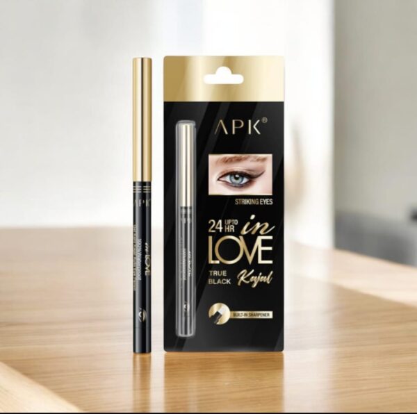APK In Love Kajal waterproof black eyeliner pencil for bold eye makeup