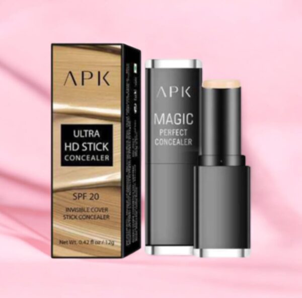 APK Ultra HD Stick Concealer with SPF 20 – Full Coverage & Sun Protection
